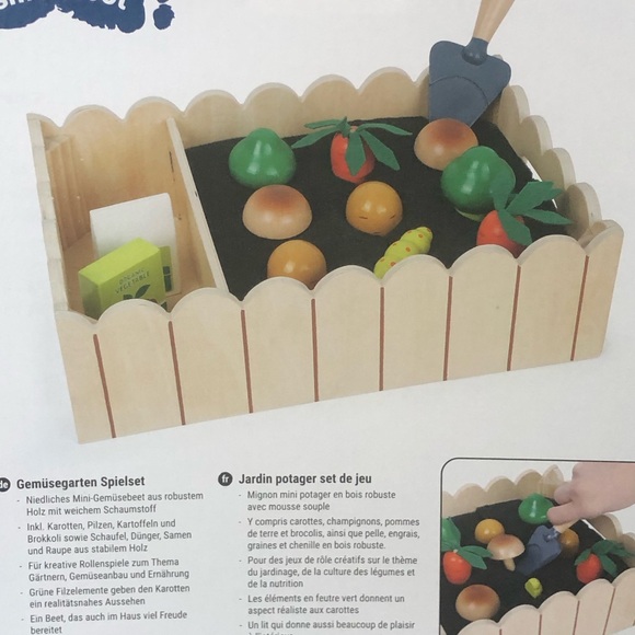NEW! Vegetable Garden Play set! Montessori - Picture 10 of 13